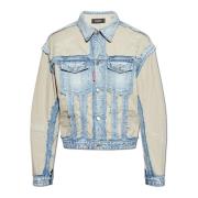 Dsquared2 Jacka tillverkad av kombinerade material Beige, Herr