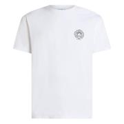 Etro Roma T-shirt med unik stil White, Herr