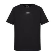 Dsquared2 T-shirt med logotypapplikation Black, Herr