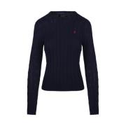 Ralph Lauren Julianna Långärmad Pullover Blue, Dam