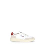 Autry Vita Lädersneakers med Mockainsatser White, Herr