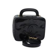 Chanel Vintage Pre-owned Tyg handvskor Black, Dam