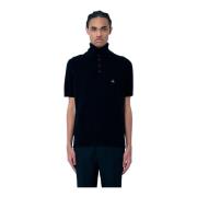 Vivienne Westwood Ull Cashmere Stickad Polotröja Black, Herr