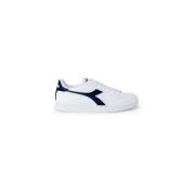 Diadora Casual läder sneakers med 3,5 cm klack White, Herr