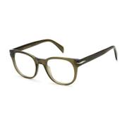 Eyewear by David Beckham Oliv Acetat Herrbågar med Urskiva Green, Herr