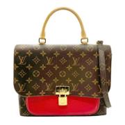 Louis Vuitton Vintage Pre-owned Canvas handvskor Brown, Dam