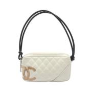 Chanel Vintage Pre-owned Laeder chanel-vskor White, Dam