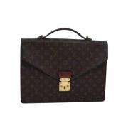 Louis Vuitton Vintage Pre-owned Canvas louis-vuitton-vskor Brown, Dam