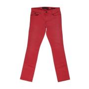 Guess Röda Bomull Skinny Jeans Kollektion Red, Herr