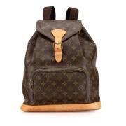 Louis Vuitton Vintage Pre-owned Canvas ryggsckar Brown, Dam