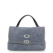 Zanellato Denim Blue Genova Toteväska Blue, Dam