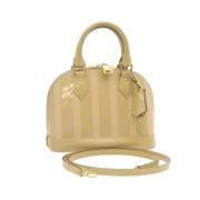 Louis Vuitton Vintage Pre-owned Laeder handvskor Beige, Dam