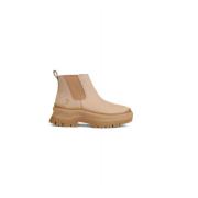 Timberland Beige Mocka Gummisula Damstövlar Beige, Dam