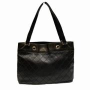 Chanel Vintage Pre-owned Tyg chanel-vskor Black, Dam