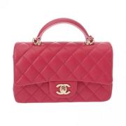 Chanel Vintage Pre-owned Laeder chanel-vskor Pink, Dam