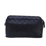 Chanel Vintage Pre-owned Laeder kuvertvskor Black, Dam