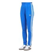 Adidas Originals Sportiga Blå Dambyxor Adicolor SST Blue, Dam