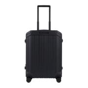 Piquadro Ultra Slim Cabin Trolley Resväska Black, Herr