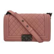 Chanel Vintage Pre-owned Laeder chanel-vskor Pink, Dam