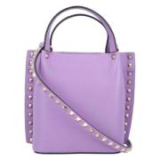 Valentino Laeder handvskor Purple, Dam