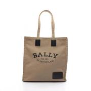 Bally Pre-owned Pre-owned Canvas axelremsvskor Brown, Dam