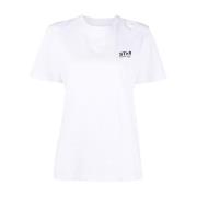 Golden Goose T-shirt White, Dam