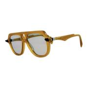 Kuboraum Aviator Mask - Caramelo Brown, Unisex