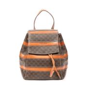 Celine Vintage Pre-owned Canvas ryggsckar Brown, Dam