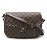 Louis Vuitton Vintage Pre-owned Canvas axelremsvskor Brown, Dam