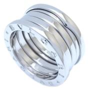 Bvlgari Vintage Pre-owned Silver ringar Gray, Dam