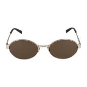 Saint Laurent Stiliga solglasögon SL 692 Brown, Dam