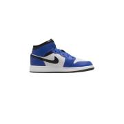 Jordan Mid Game Royal White Black Sneakers Blue, Herr