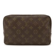 Louis Vuitton Vintage Pre-owned Canvas kuvertvskor Brown, Dam