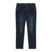 Elena Mirò Jeggings i Power Stretch Denim Blue, Dam