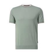 Windsor Sidens och Kashmir T-shirt Green, Herr