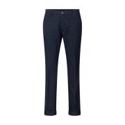 Mason's Bekväma bomulls chino byxor Blue, Herr