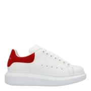 Alexander McQueen Laeder sneakers White, Dam