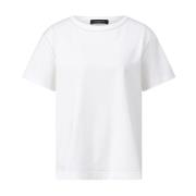 Fabiana Filippi Klassisk T-shirt med detaljer White, Dam