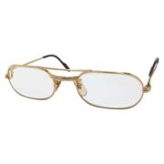 Cartier Vintage Pre-owned Glas solglasgon Yellow, Herr