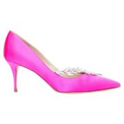 Manolo Blahnik Pre-owned Pre-owned Tyg klackskor Pink, Dam