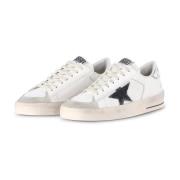 Golden Goose Sneakers i läder i vintagestil White, Herr