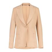 Kiltie Sophia Elegant Blazer Beige, Dam