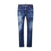 Dsquared2 Ripped Skater Jeans Blue, Herr