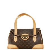 Louis Vuitton Vintage Pre-owned Canvas handvskor Brown, Dam