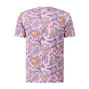 Etro T-shirt med Paisley-mönster Multicolor, Herr