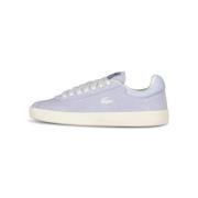 Lacoste Velour sneakers med ikonisk detalj Purple, Dam