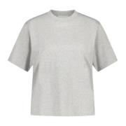 Loulou Studio Mjuk Pima Bomull T-shirt Gray, Dam