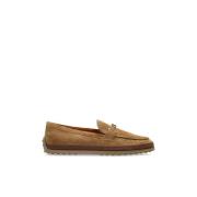 Tod's Mockaskor typ loafers Beige, Dam