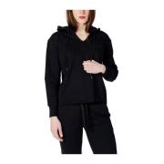 Blauer Svart Bomull Hoodie Tröja Kollektion Black, Herr