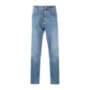 Brunello Cucinelli Blå Denim Byxor Blue, Herr